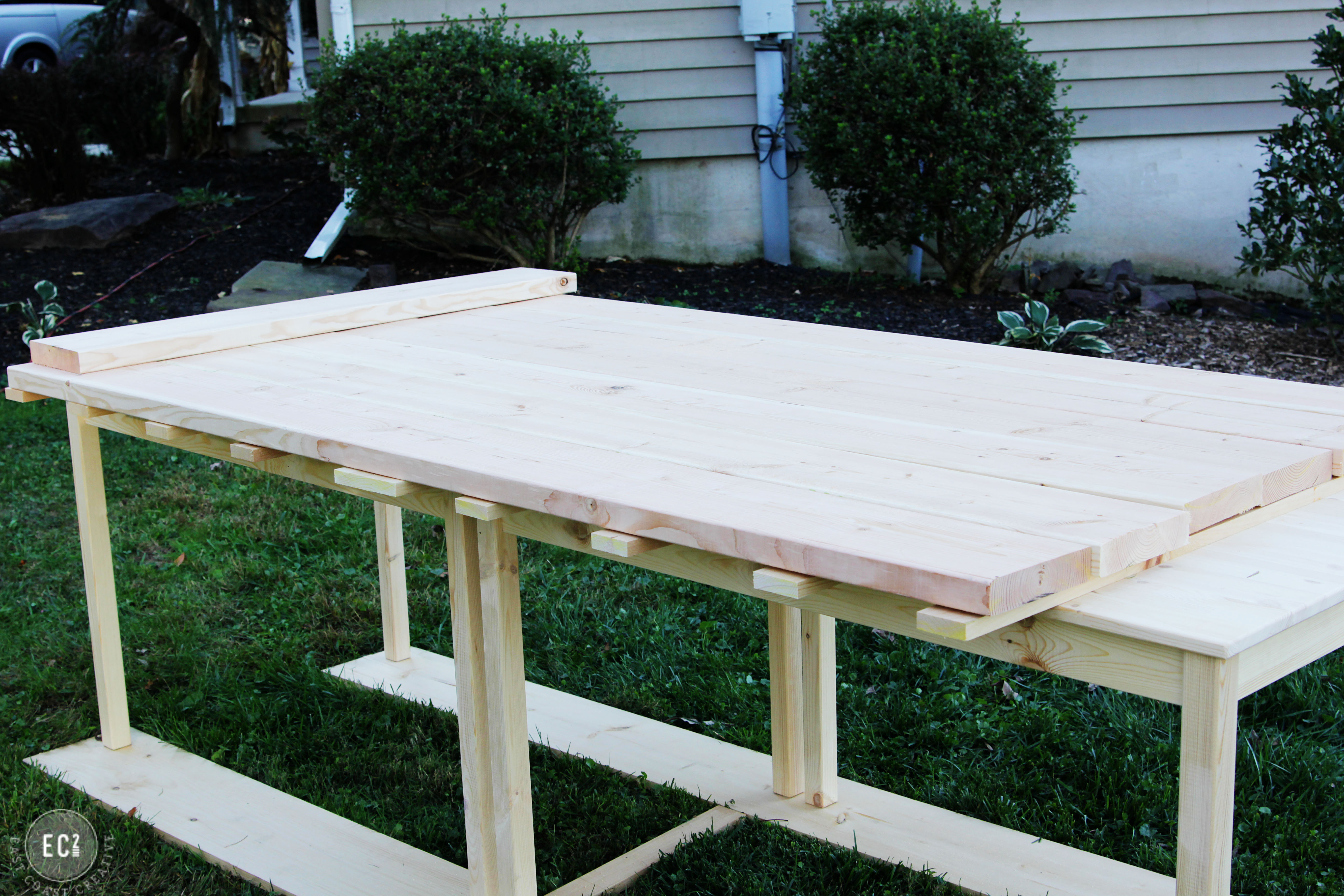 Planked Table