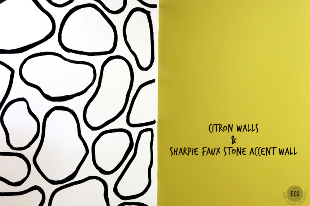 Sharpie Accent Wall DIY East Coast Creative