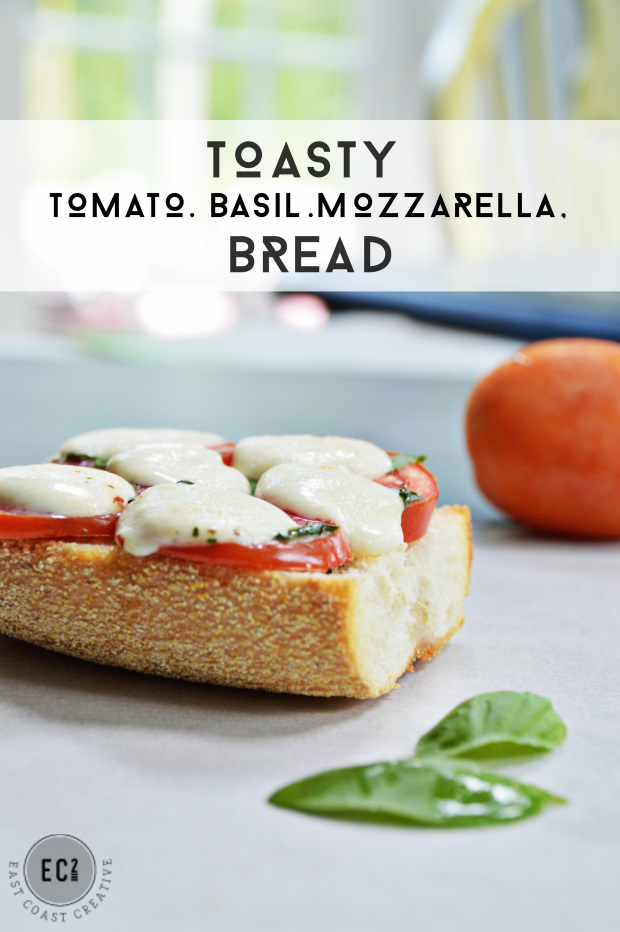 Tomato basil Mozzarella Bread