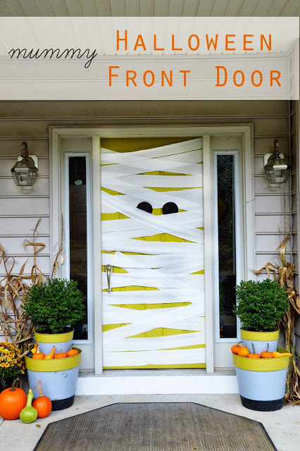 halloween front door
