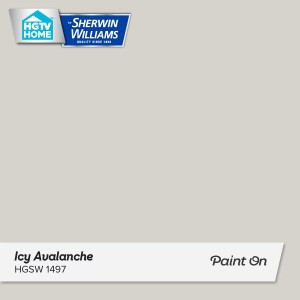 icy avalanche paint color