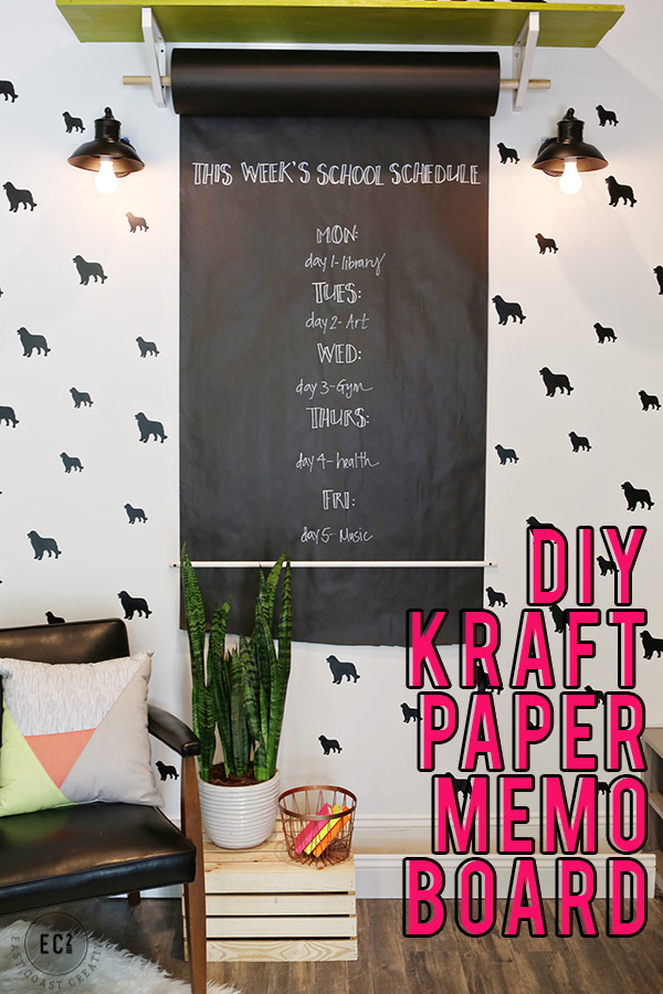 DIY-Memo-Board-Kraft-Paper-East-Coast-Creative