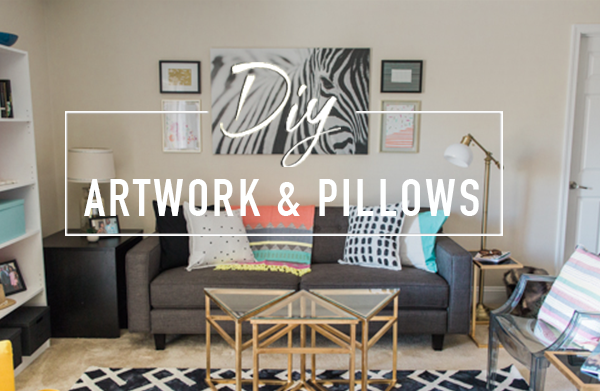 DIY EastCoastCreative Artwork Pillows