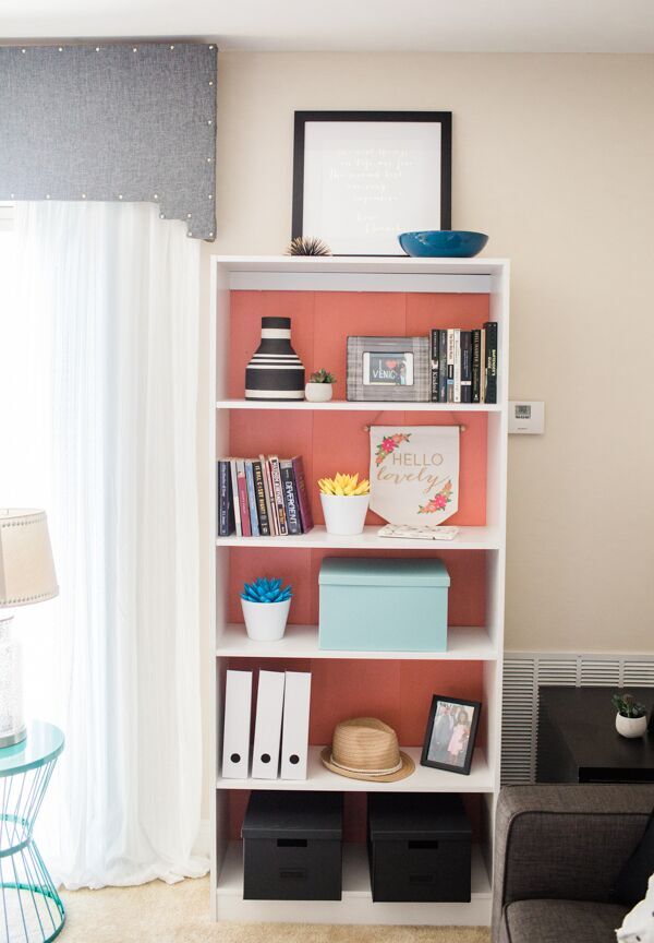 DIY EastCoastCreative Bookshelf Storage